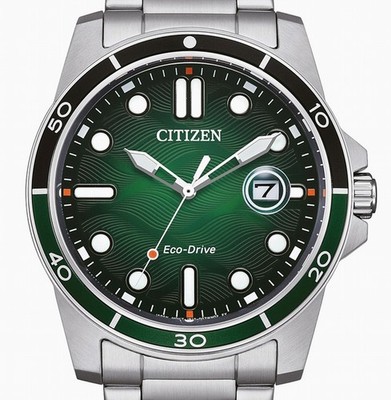 Citizen Sports ECO-DRIVE Solaruhr Herrenuhr 10 ATM WR - 41,5 mm AW1811-82X