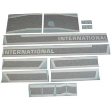 Decal Set 766 Black Stripe Vinyl Fits International 766