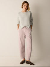 Organic Cotton Stretch Corduroy Arch Pant EileenFisher
