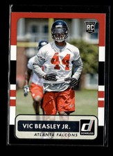 Vic Beasley Jr. RC: 2015 Donruss Rookie Card #188. rookie card picture