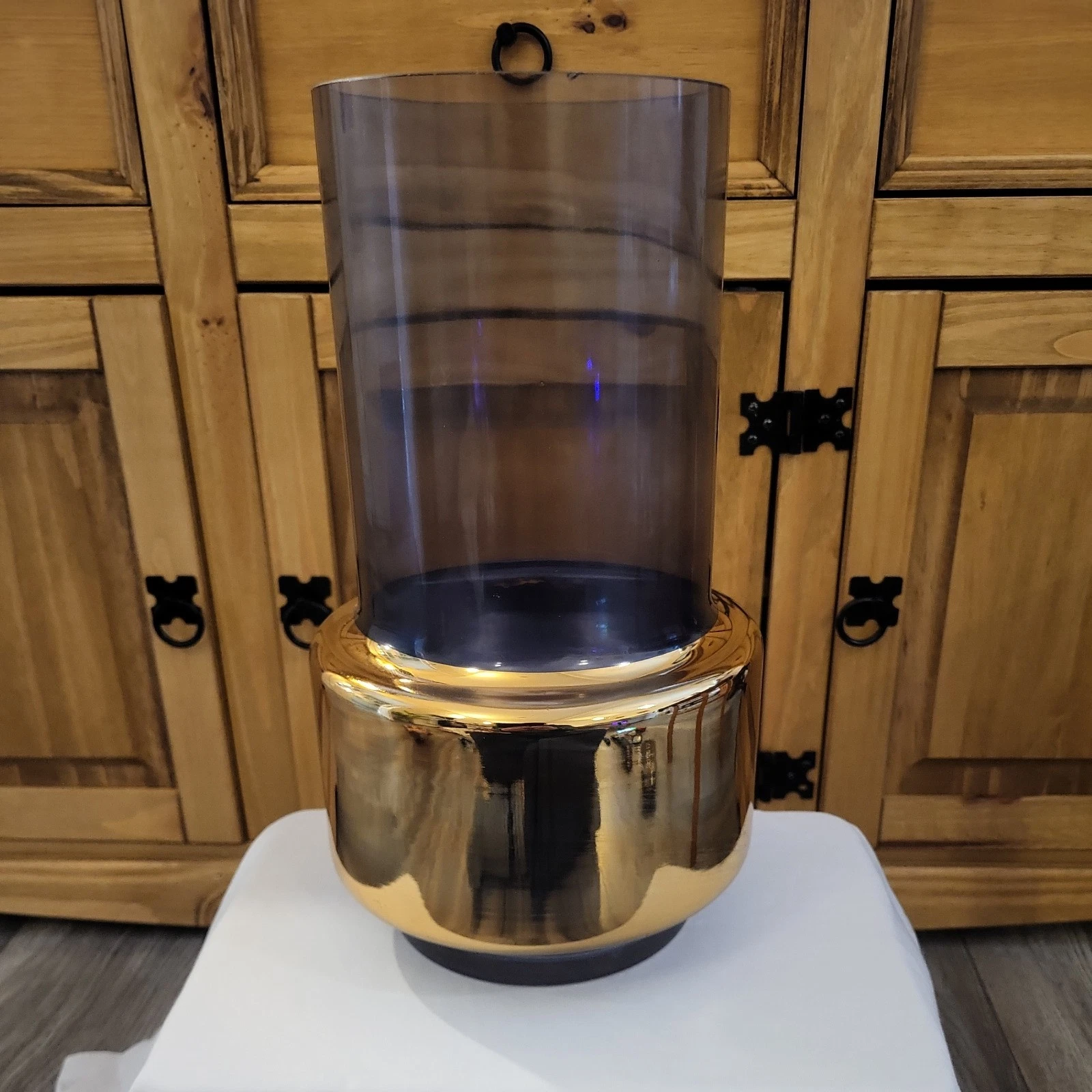 vintage POLS POTTEN Lobby large l Vase Gold smoked Glass Hand Blown
Opens in a new window or tab