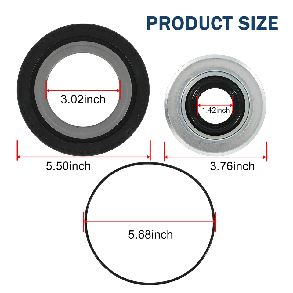 Kit de sellado de eje delantero LABLT Dana Spicer para Ford F250 F350 F450 Super Duty 2005-19 Foto 2 de 4