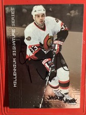1999-00 Be A Player BAP Signature #171 Magnus Arvedson Auto  Senators