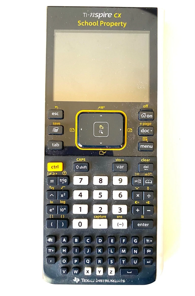 Texas Instruments TI Nspire CX Graphing Calculator tested working