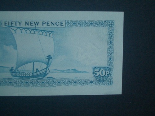 *Billete Stallard Isla de Man 50p 1ª Edición 'UNC'** - Imagen 5 de 6