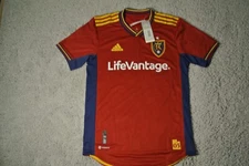 MLS Real Salt Lake RSL 22/23 Adidas AUTHENTIC RED Soccer Jersey Small 130$ New