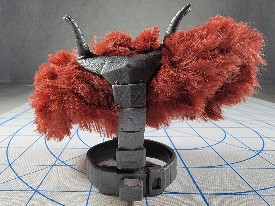 Arnés de piel de espiga masculina MOTU Masterverse utilería forraje escala 7" 1/10 Beast Man NE Foto 4 de 4