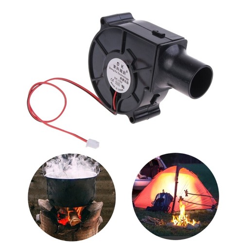 Smelting Metal Fan BBQ Blower Charcoal Chimney Starter Cooking Barbecue