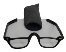 70s Eyeglass Frames Only Retro Black Nose Glasses with Case USA