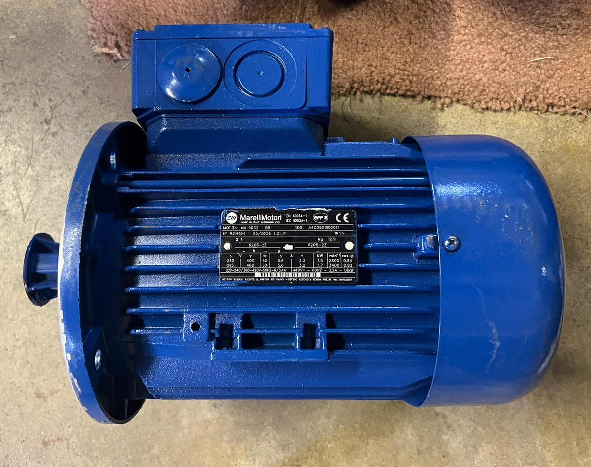 Marelli Motori - A4C0901B00017 - Electric Motor - 60Hz - 230/460v