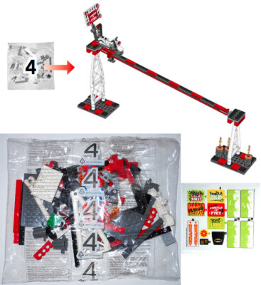 LEGO 76035 Jokerland: Harley's Wheels of Fire ride only (NEW