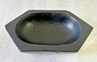 Antique Old Rare Hand Carved Indian Unique Black Stone Collectible Home Mortar