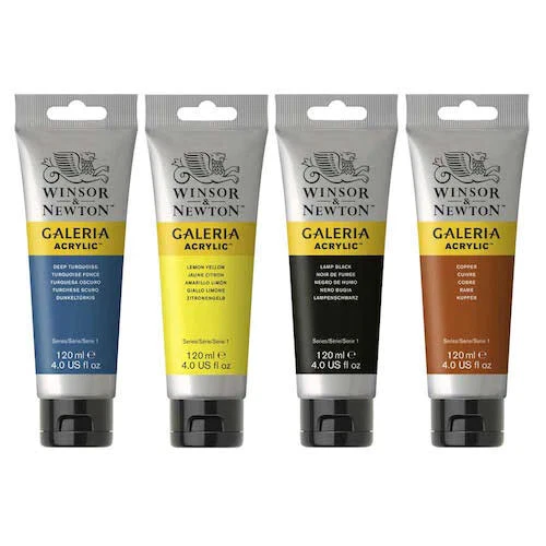 Winsor & Newton Galeria Acrylic Paint 120ml Tube - All Colours Available