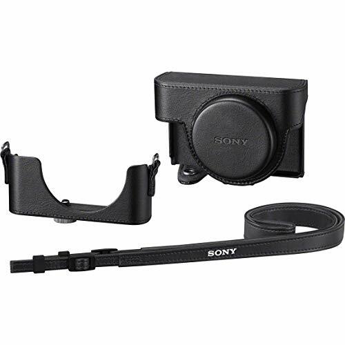 【美品】SONY Cyber-shot DSC-RX100 ジャケットケース付き SONY Camera Jacket Leather Case for RX100 Series Black LCJ-RXK BC