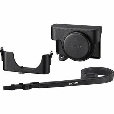 SONY Camera Jacket Leather Case for RX100 Series Black LCJ-RXK BC