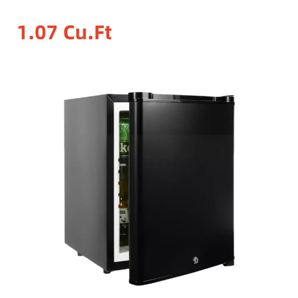 Beverage Cooler 1.07 Cu.ft Compact W/lock For Home Bar Bedroom New