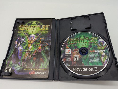 Gauntlet: Dark Legacy (Sony PlayStation 2, 2001) GOOD W/MANUAL! PS2, MAIL TOMORR - Picture 3 of 3