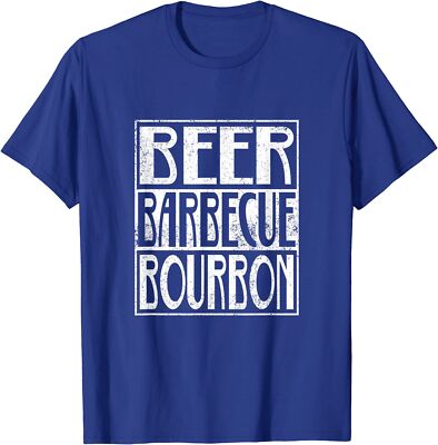 Alcohol Beer Smoke Grill Pork Barbeque Bourbon Bbq Unisex T-Shirt