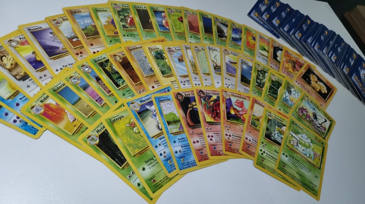 Pokemon Cards, Single/Bundle Unlimited Base Set, 1998+ - Choose your own!
