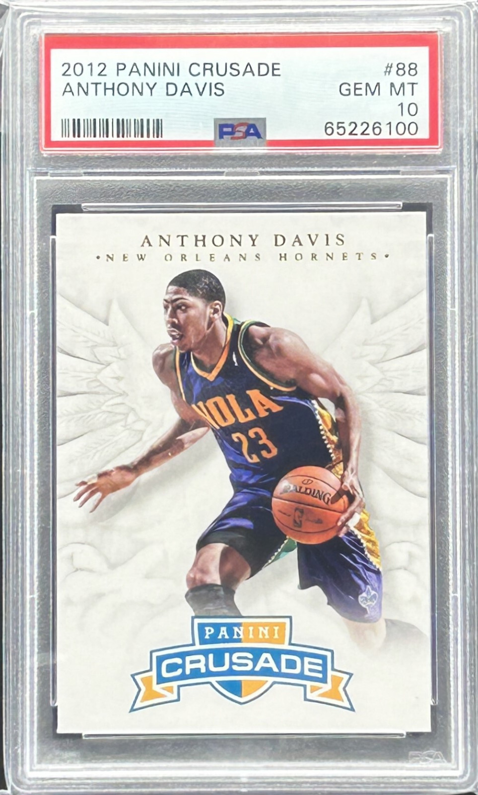 Anthony Davis 2012 Panini Crusade 88 [ PSA 10 GEM MINT ] Rookie RC * low pop *