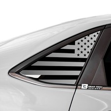Fits Volkswagen Jetta 2019-2026 Window American Flag Vinyl Decal Sticker