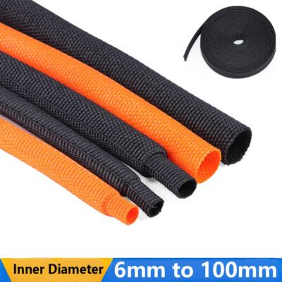 Black Heat Shrink Tube Electrical Sleeving Car Cable/Wire Heatshrink Tubing Wrap