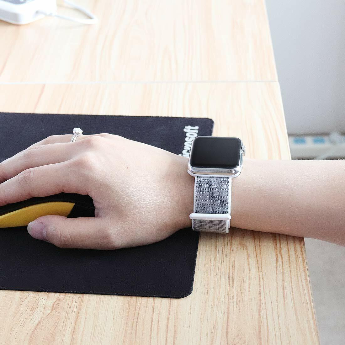 Cinturino per Apple Watch 42MM 44MM Morbido Nylon Sport Loop