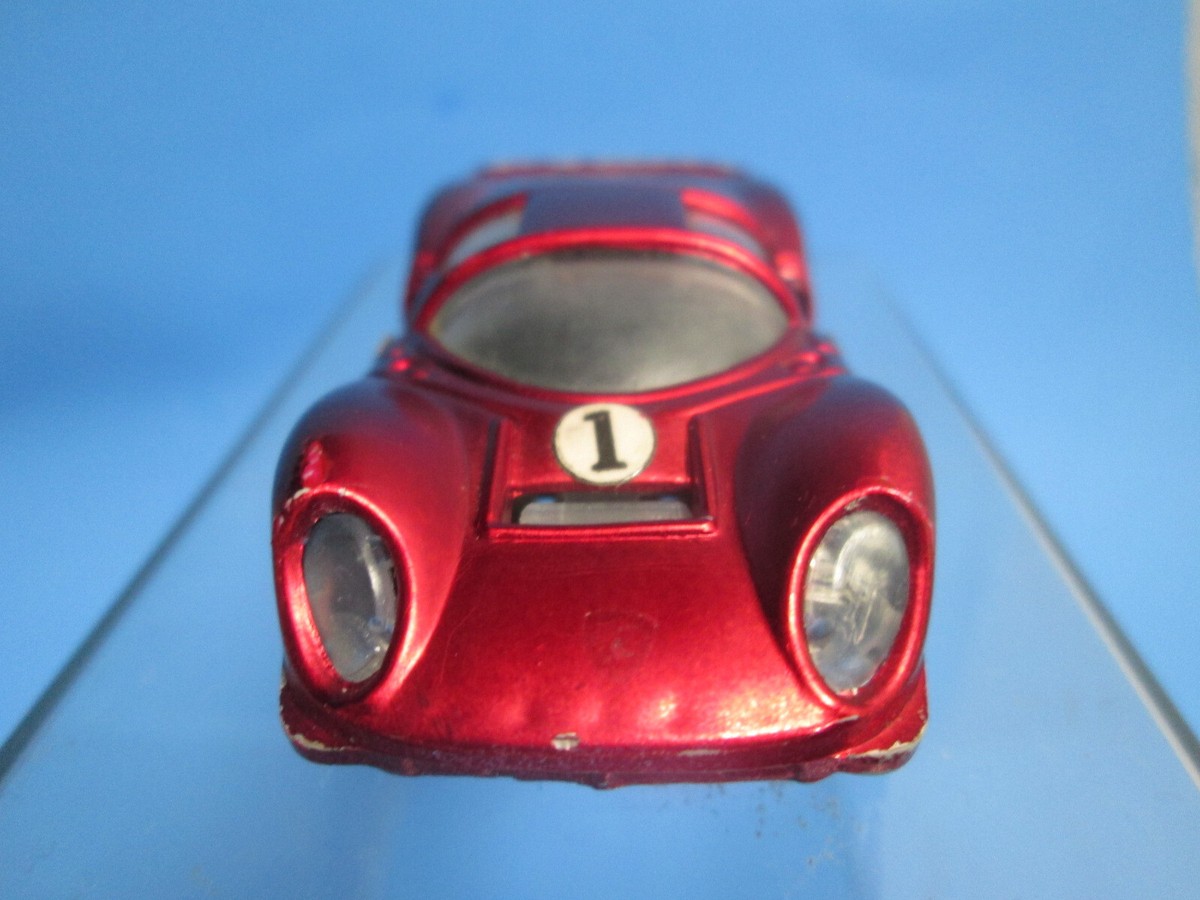 Sizzlers Ferrari P4 Nice ORIGINAL PAINT Runs 1970 Italy Only