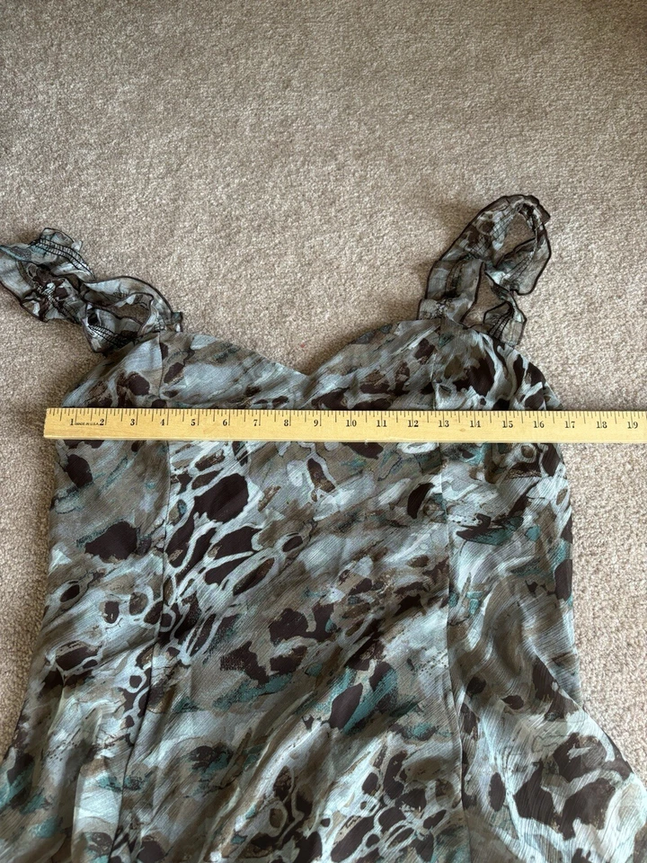 Vintage Y2K 90’s Slip Dress 14  Mini Lined - Image 4 of 4