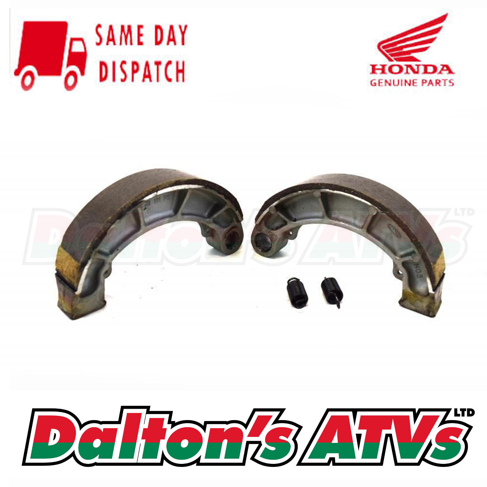Genuine Honda 350 Fourtrax 400 420 450 Foreman Rear Brake Shoes