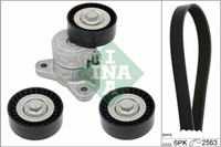 Ina 529 0191 10 V-Rippenriemen Satz FüR CitroËN, Mitsubishi, Peugeot