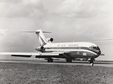 AIR FRANCE BOEING 727  AVION DE LIGNE AVIATION AERONAUTIQUE 24 x 18 cm