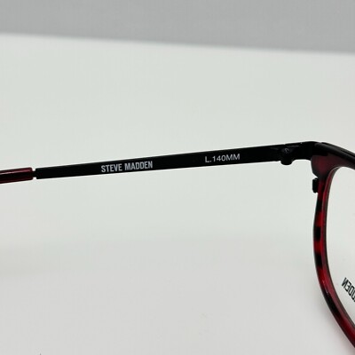 Steve Madden Eyeglasses Eye Glasses Frames Sliick Merlot  display picture 1