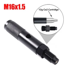 Quick Change M16x1.5 12g CO2 Cartridge Adapter with 88g or 90g Capsule Threads