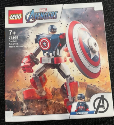 Mech Armour Lego Capitan America Mech LEGO Marvel Avengers Captain America  And Thor Mech India Ubuy