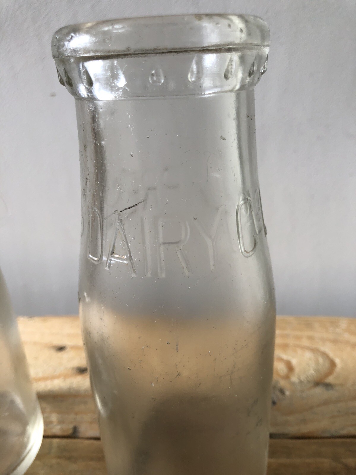 2 Vintage Milk Bottles , United Dairies / Express Dairies . eBay