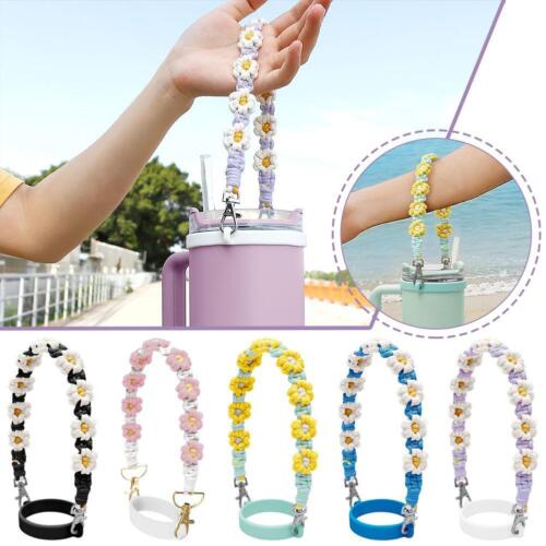 Handgewebter Flaschen-Sling-Halter für Stanleys Silikon-Wasserflaschen-Sling-Ha:
