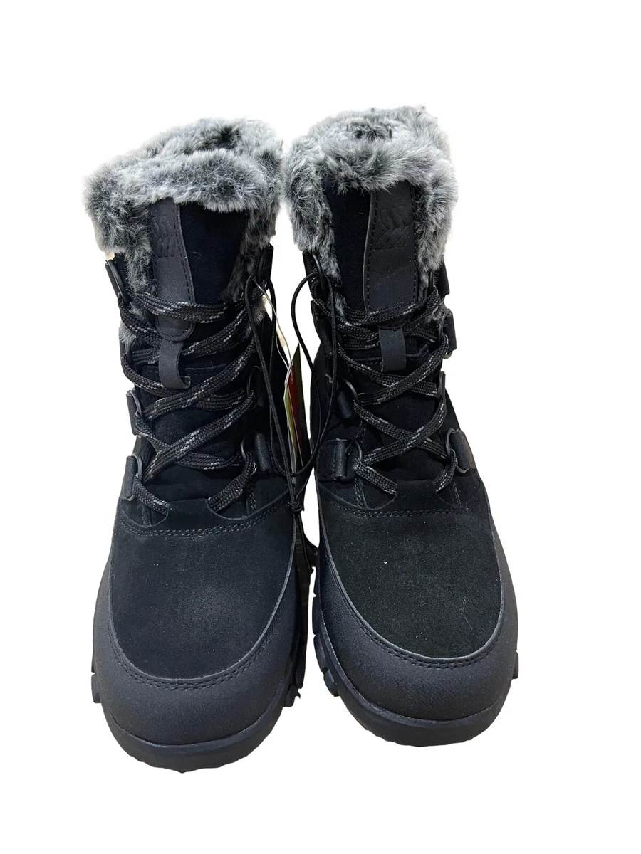 Wide width sale waterproof snow boots