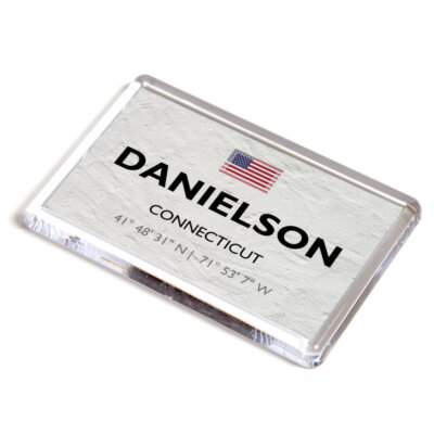KÜHLSCHRANKMAGNET - Danielson - Connecticut - USA - Lat/Long