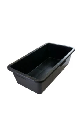 HANDELSKÖNIG 5x Mörtelwanne 40 Liter Mörtelkasten Zementkübel Mörtelkübel Kübel PVC-Wanne