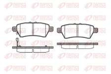 REMSA 1188.01 brake pad set, disc brake for Nissan
