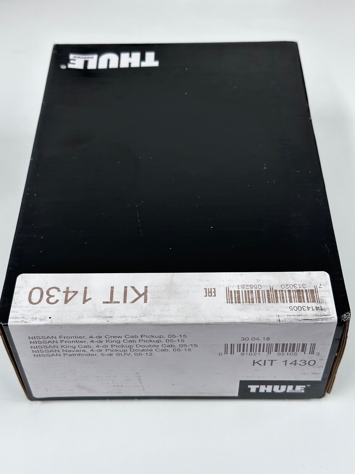 THULE FITTING KIT 1430 Fits NISSAN Navara, 4-dr Pickup Double Cab 05-15 + others