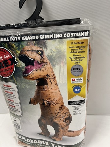 Disfraz inflable T-Rex Rubie's 810481 adulto unisex Jurassic World - talla única - Imagen 3 de 7