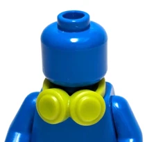 Lego - Minifigure Utensil - Lime Green, Headphones