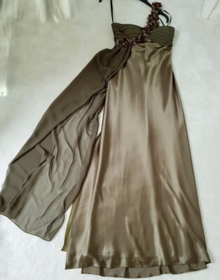 DAMEN ABEND - COCKTAIL KLEID - SATIN - CHIFFON - GR. 8 (36-38) by BETSY&ADAM by 
