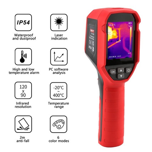 UNI-T UTi120S Infrared Thermal Imager 120x90 Pixels -20℃-400℃ Temperature Alarm - Picture 2 of 8