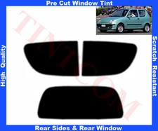 Film Solaire Prédécoupé Teinté Fiat Seicento 3P 98-05 Vitres Arrière&Lunette AR