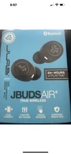 Jlab Jbuds Air True Wireless Signature Bluetooth Earbuds + Charging Case - Black