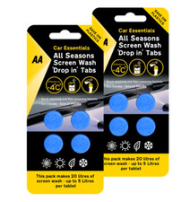 All Seasons Screenwash tablets x 8 AA Car Essentials makes up to 40 litres