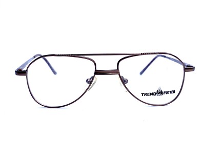 New Trend Spotter 10 Youth Gold Brown Metal Aviator Eyeglasses 47 17 135